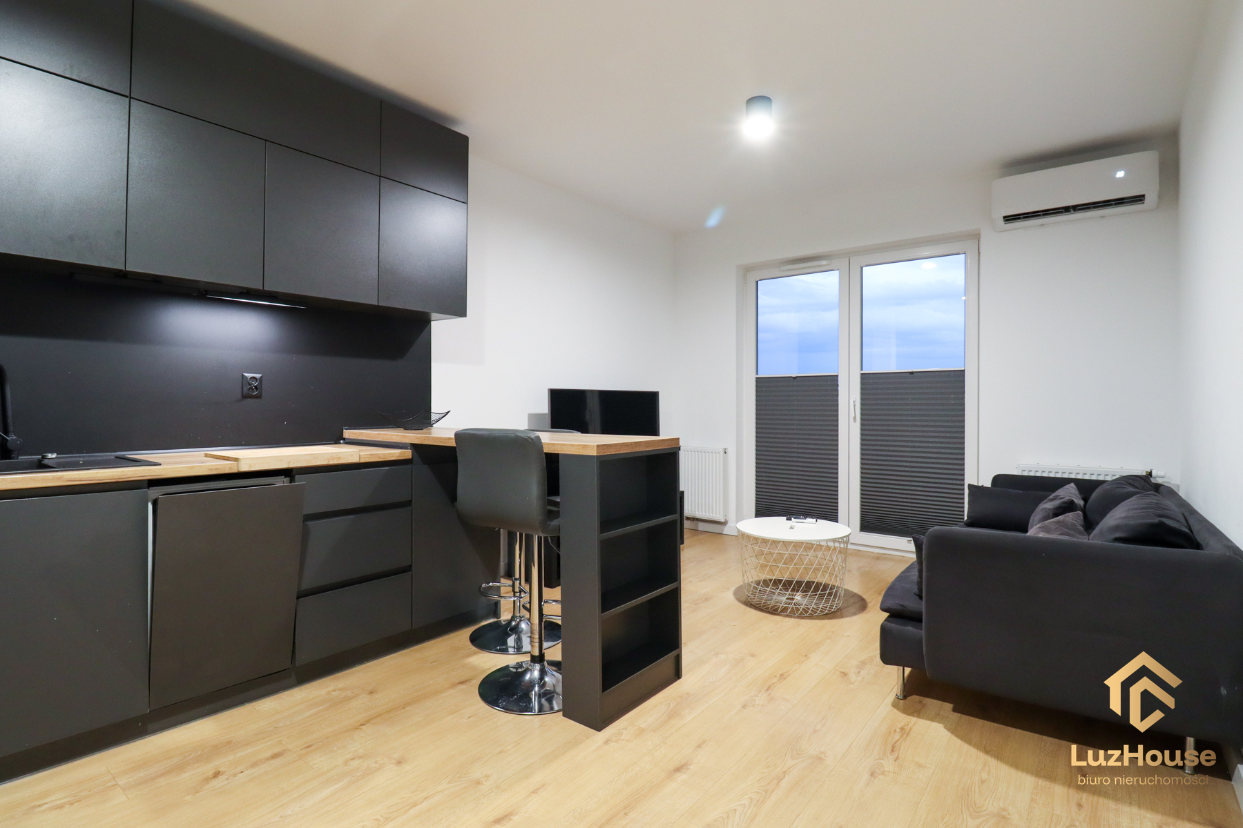 3 pokoje | 46,01 m² | Klimatyzacja | Balkon | Komórka lokatorska | Kliny