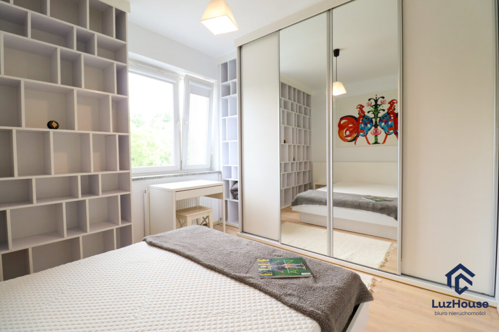 2 pokoje | 54 m² | Klimatyzacja | Duży balkon | Garderoba | Kliny